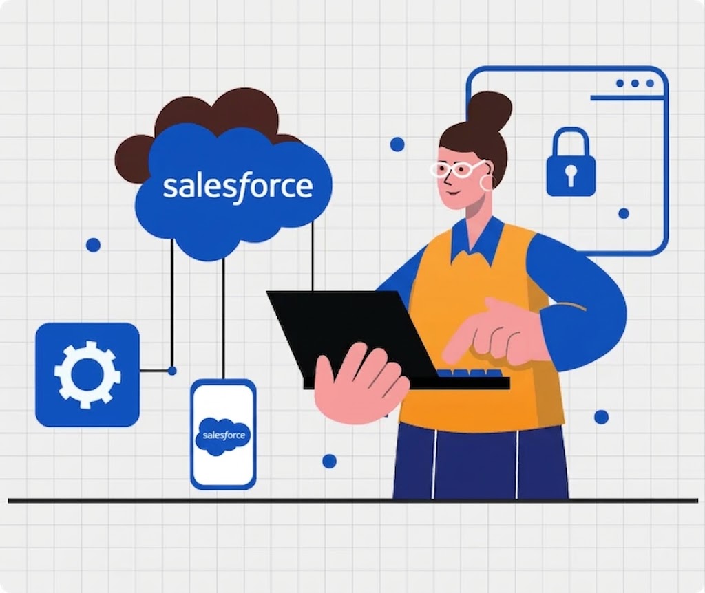 Salesforce custom application development